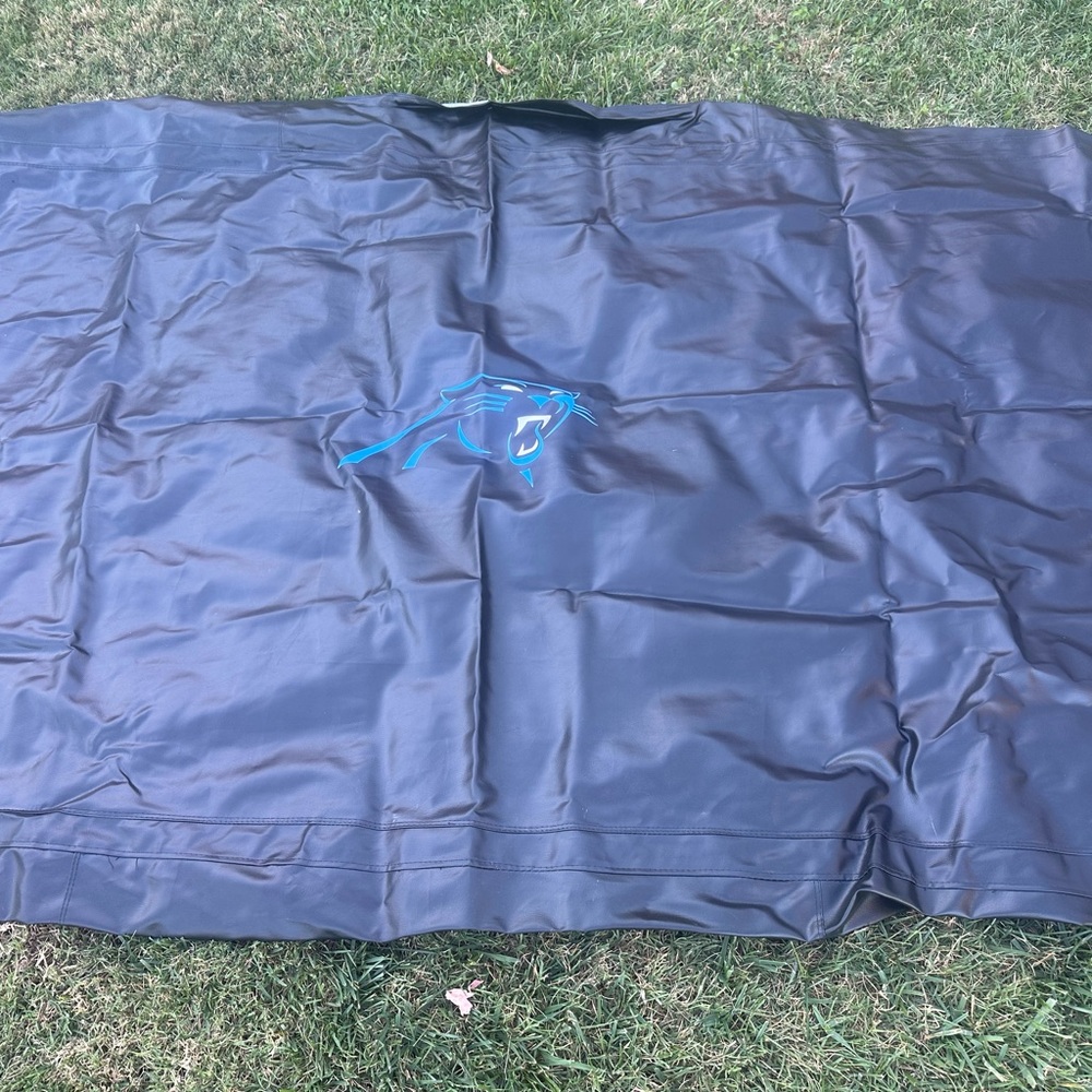 Carolina Panthers pool table cover